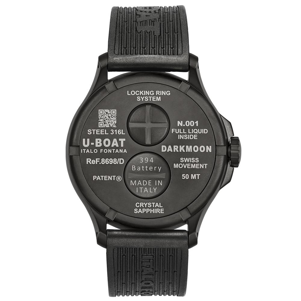 Orologio U-Boat Darkmoon Green Pvd Soleil