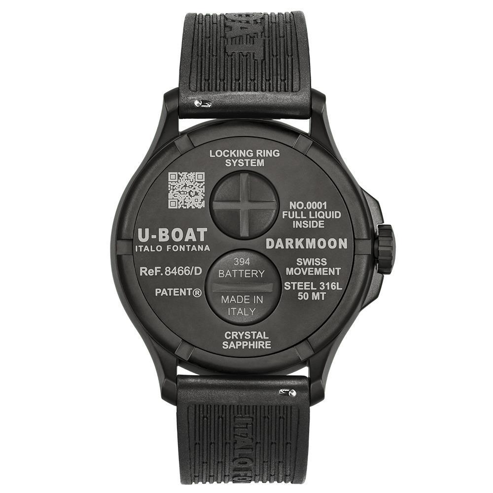 Orologio U-Boat Darkmoon Red Glass Pvd