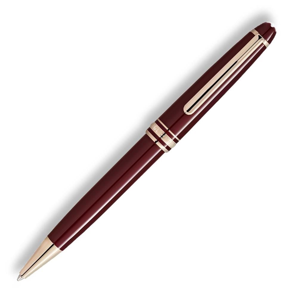 Penna Montblanc a sfera classica Meisterstück rosso bordeaux