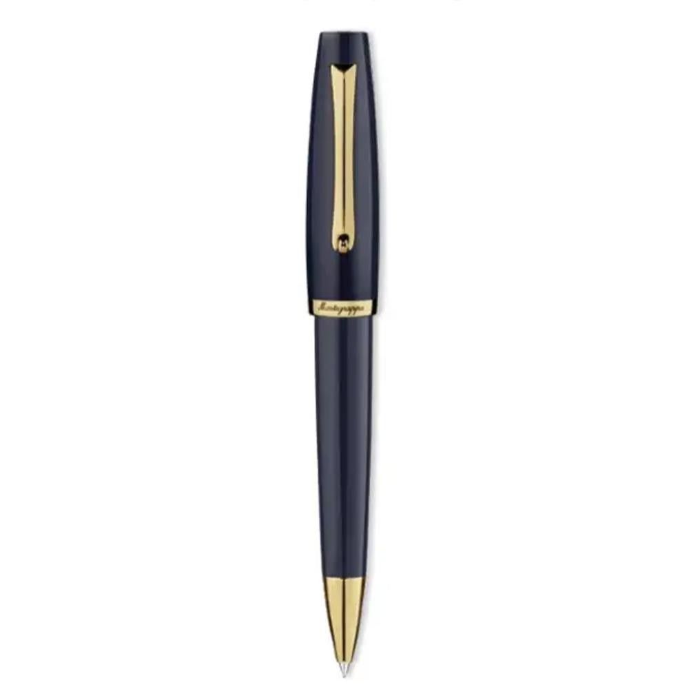 Penna Montegrappa Manager Blu Oro A Sfera