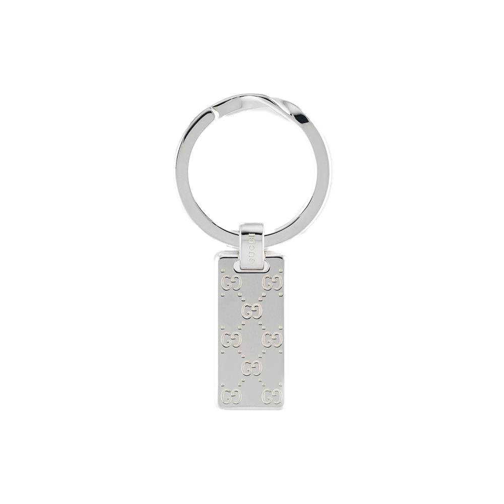 Portachiavi Gucci Signature con incisione GG