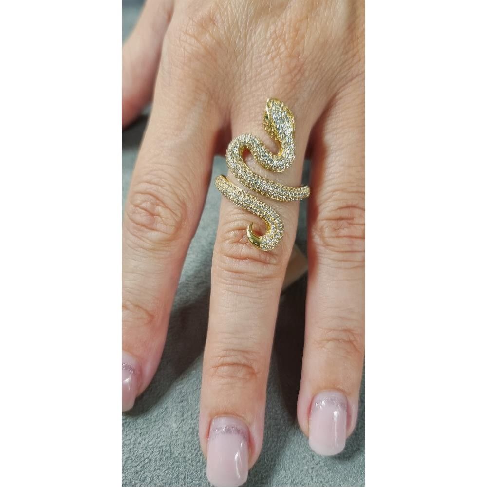 serpente oro giallo