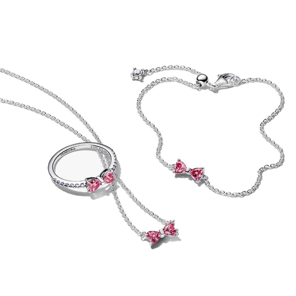 Set Pandora Fiocco Luminoso Rosa
