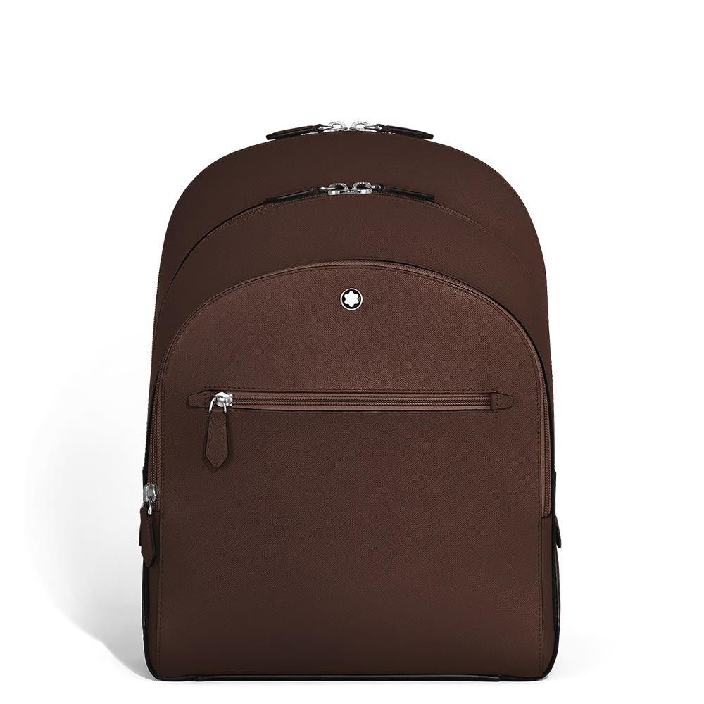 Zaino Montblanc Sartorial Modello Medio con 3 Compartimenti in Pelle